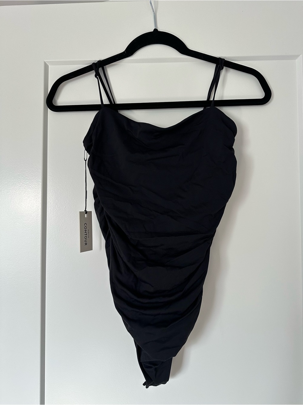 Babaton Black Contour Top